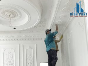 Thi công trần thạch cao Bình Tân