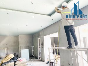 Thi công trần thạch cao Quận 3