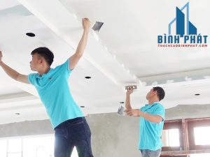 Thi công trần thạch cao Quận 4