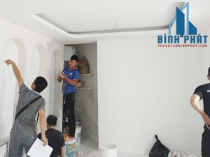Thi công trần thạch cao Quận 5