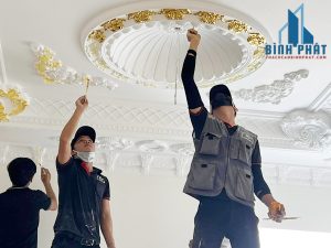 Thi công trần thạch cao Quận 7