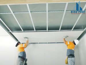 Thi công trần thạch cao Thuận An
