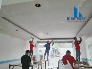 Thi công làm trần thạch cao TPHCM